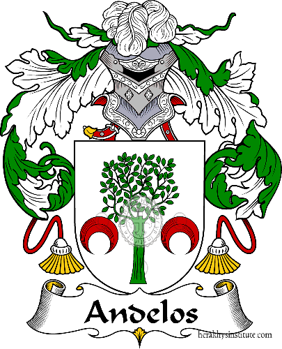 Wappen der Familie Andelos - ref:36255