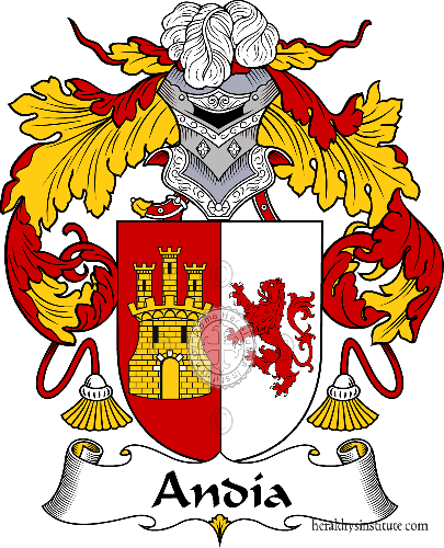 Escudo de la familia Andia - ref:36256