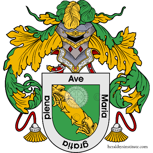 Coat of arms of family Andrade - ref:36257