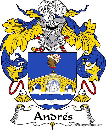 Wappen der Familie Andrés - ref:36259