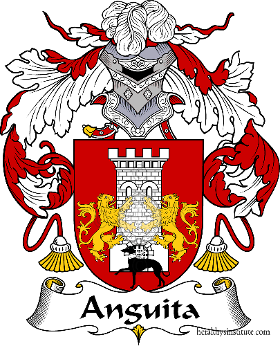 Coat of arms of family Anguita - ref:36270
