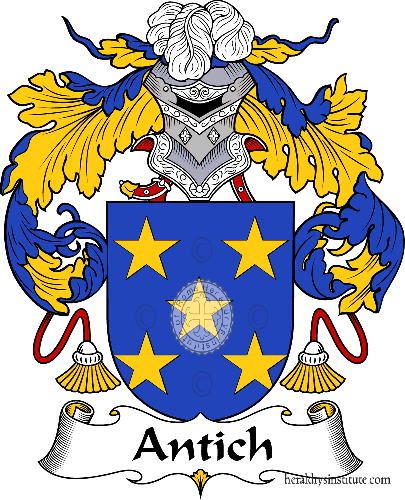 Wappen der Familie Antich - ref:36275