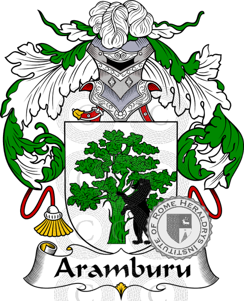 Escudo de la familia Aramburu - ref:36289