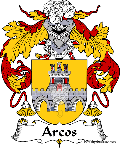 Coat of arms of family Arcos I - ref:36303