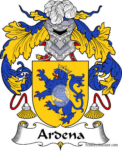 Coat of arms of family Ardena - ref:36304