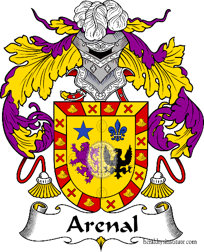 Escudo de la familia Arenal - ref:36307