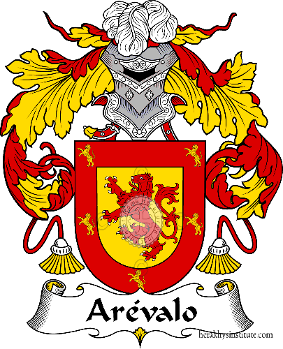 Wappen der Familie Arévalo I - ref:36318