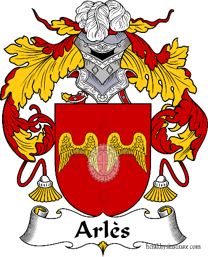 Escudo de la familia Arlès - ref:36324