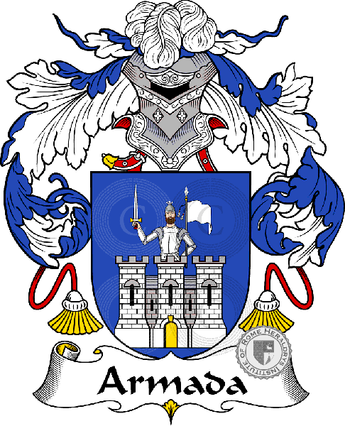 Coat of arms of family Armada - ref:36325