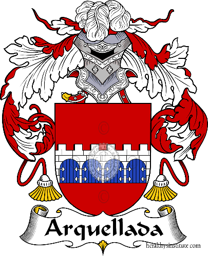 Coat of arms of family Arquellada - ref:36331