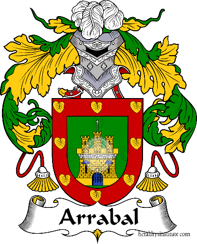 Coat of arms of family Arrabal - ref:36334