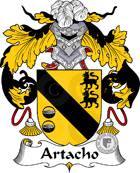 Escudo de la familia Artacho - ref:36346