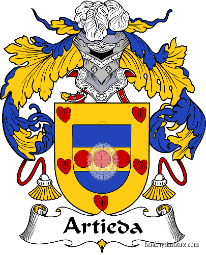 Wappen der Familie Artieda - ref:36351