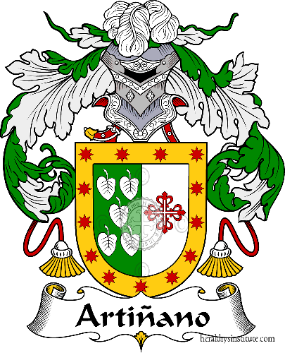 Coat of arms of family Artiñano - ref:36353