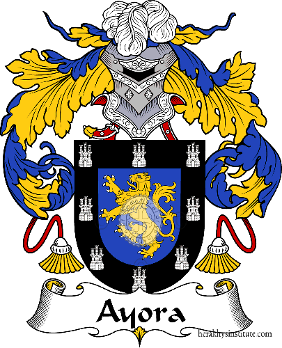 Coat of arms of family Ayora - ref:36370