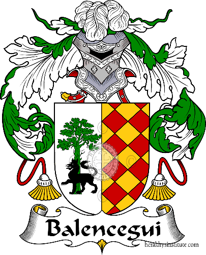 Escudo de la familia Balencegui - ref:36398