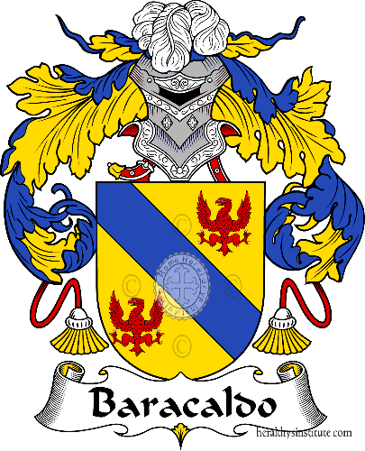 Coat of arms of family Baracaldo - ref:36411