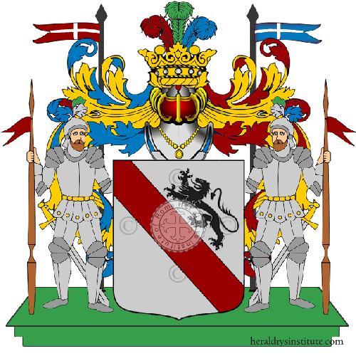 Coat of arms of family Ziprandi