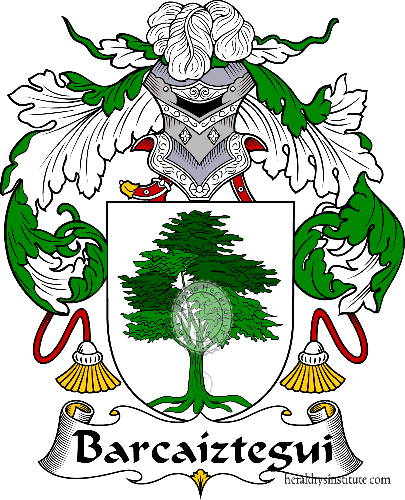 Wappen der Familie Barcaíztegui - ref:36421