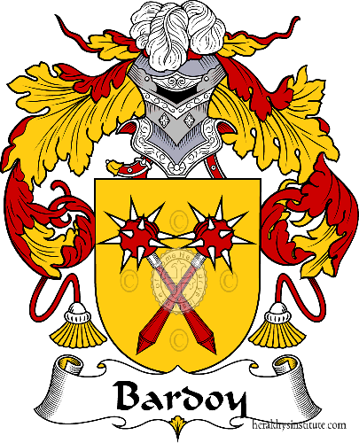 Wappen der Familie Bardoy - ref:36426