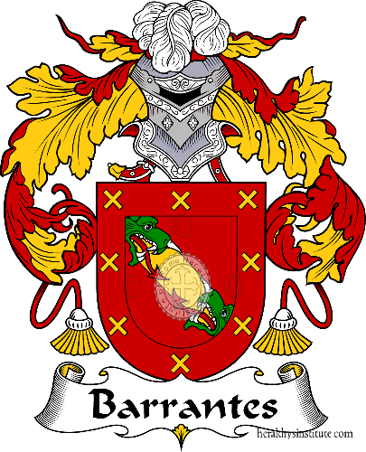 Wappen der Familie Barrantes - ref:36431