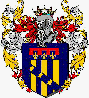 Coat of arms of family Sacripante Vitutii