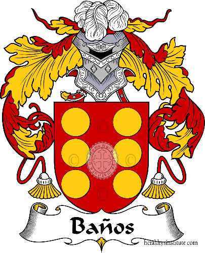Coat of arms of family Baños   ref: 36458