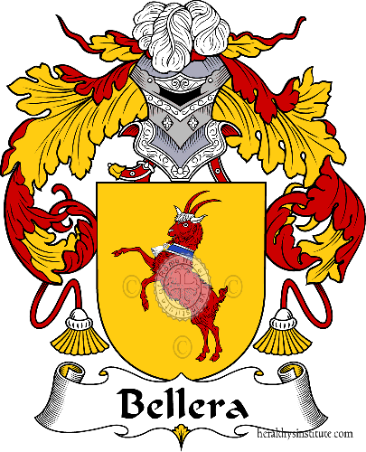 Escudo de la familia Bellera - ref:36467