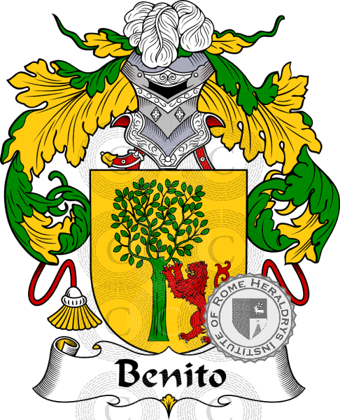 Wappen der Familie Benito - ref:36482