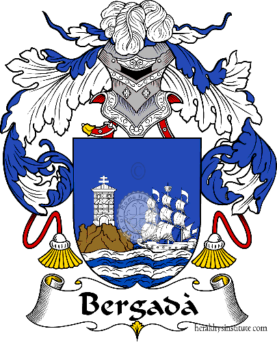 Escudo de la familia Bergadá - ref:36486
