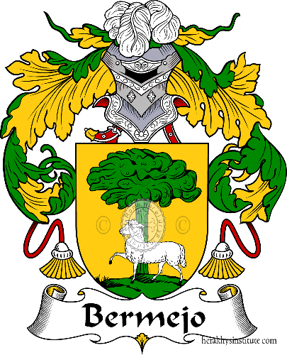 Coat of arms of family Bermejo - ref:36488