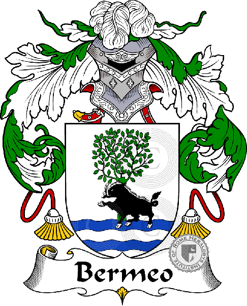 Coat of arms of family Bermeo - ref:36489