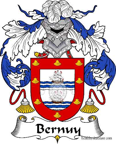 Wappen der Familie Bernuy - ref:36494