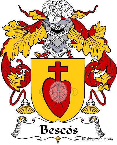 Coat of arms of family Bescós - ref:36500