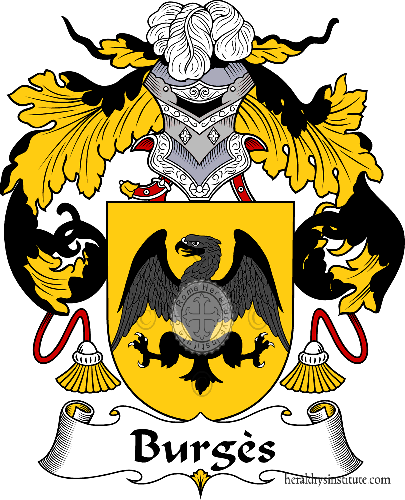 Coat of arms of family Burgès - ref:36542
