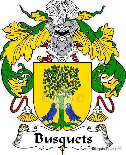 Wappen der Familie Busquets - ref:36543