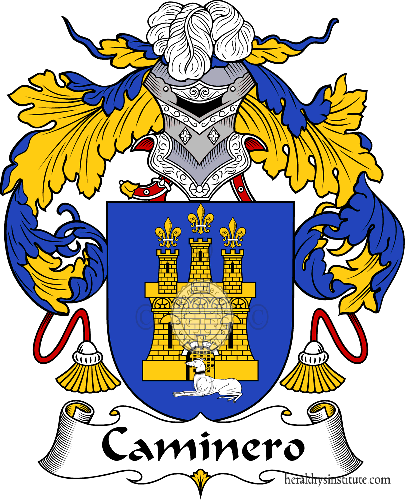 Coat of arms of family Caminero - ref:36581