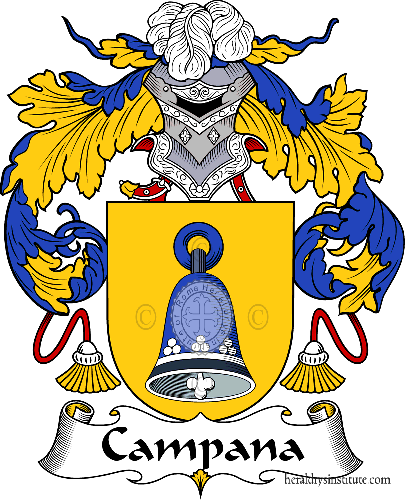 Escudo de la familia Campana   ref: 36583