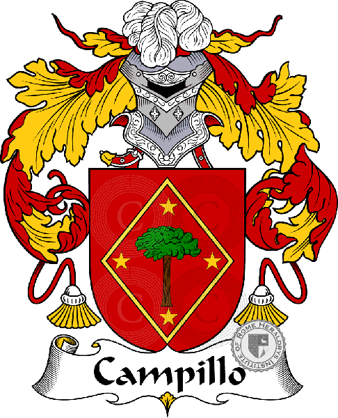 Coat of arms of family Campillo - ref:36584