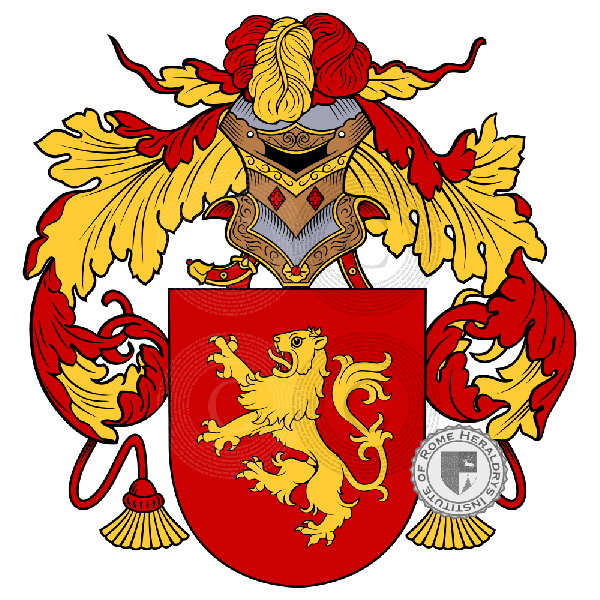 Coat of arms of family Campos - ref:36587