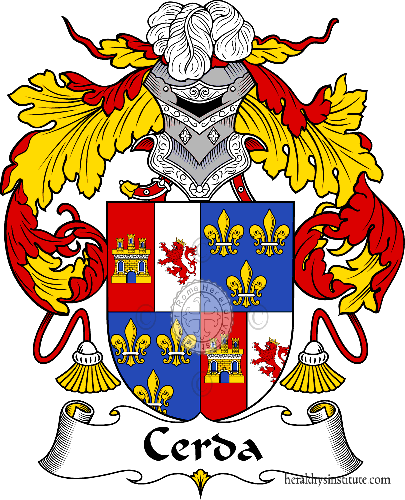 Wappen der Familie Cerda (de la) - ref:36657