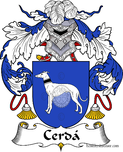 Wappen der Familie Cerdá - ref:36660