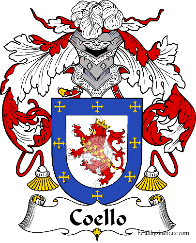 Wappen der Familie Coello   ref: 36689