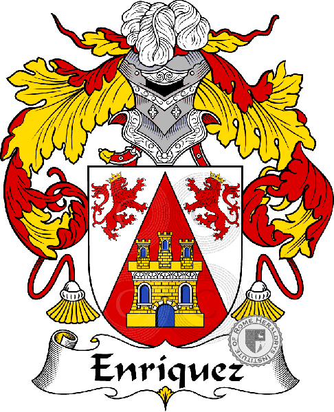 Wappen der Familie ENRIQUEZ ref: 36803