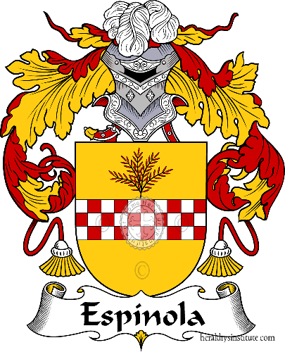 Coat of arms of family Espínola   ref: 36826