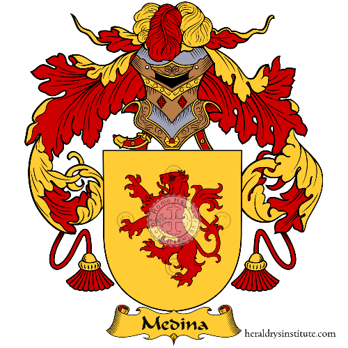 Escudo de la familia Medina - ref:37210