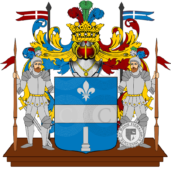 Coat of arms of family Paladina