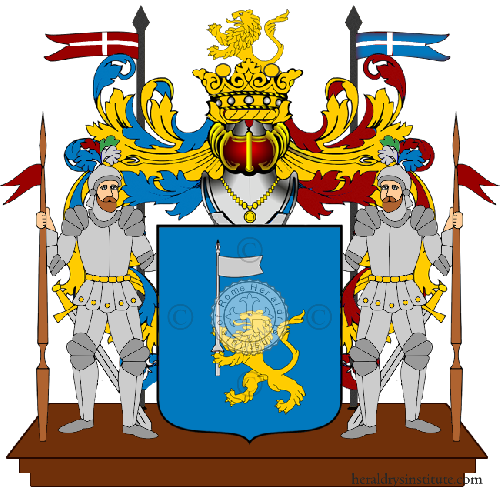Coat of arms of family Quista Pace