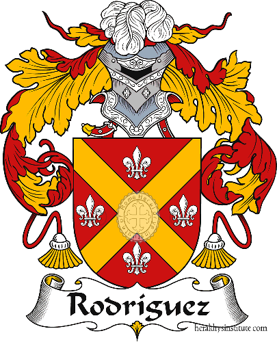 Coat of arms of family Rodríguez I - ref:37458