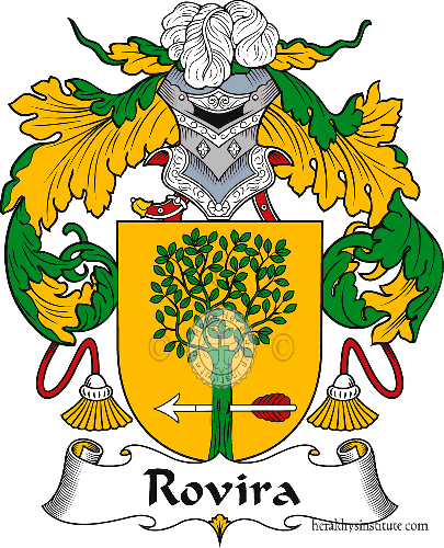 Coat of arms of family Rovira or Rubira - ref:37472